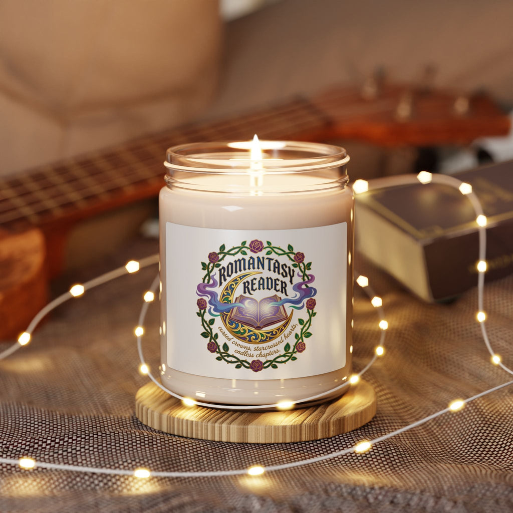 Romantasy Reader Candle, scented soy candle | enchanted, book lover