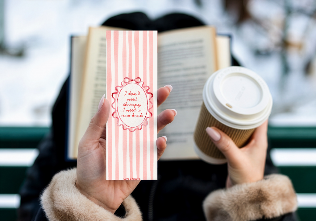 I Don't Need Therapy Coquette Bookmark