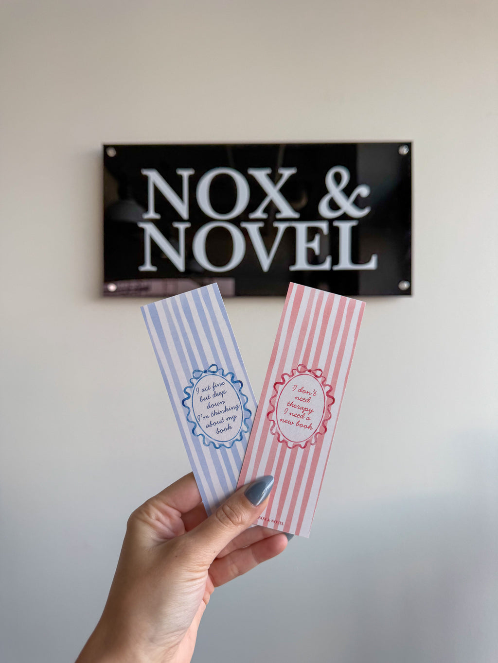 I Don't Need Therapy Coquette Bookmark
