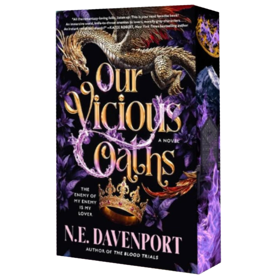 Our Vicious Oaths (Custom Sprayed Edge)