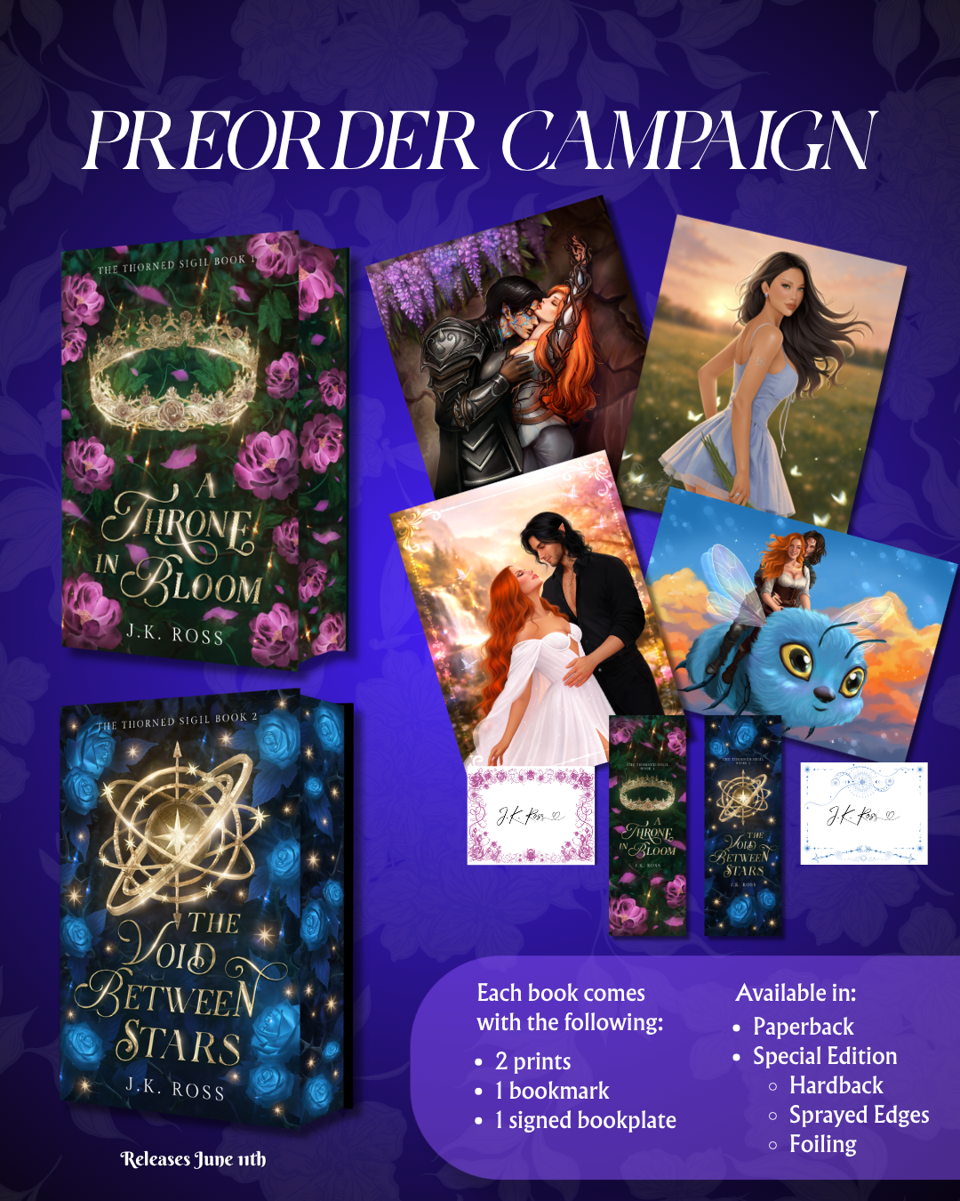 A Throne in Bloom (Book One) Preorder