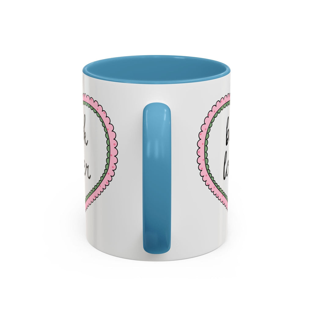 Book Lover Coffee Mug with Heart